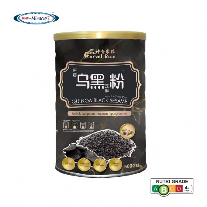 Quinoa Black Sesame with He-Shou-Wu 500g